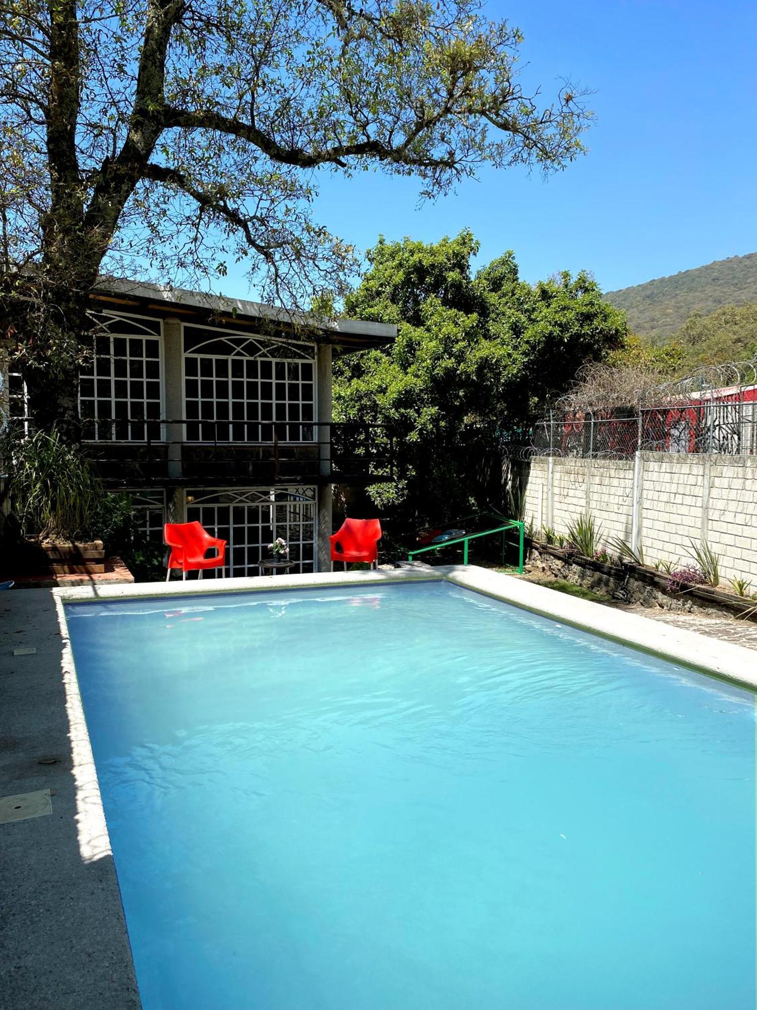 Vila Casa Encino Con Alberca Climatizada En Tepoztlán Exteriér fotografie
